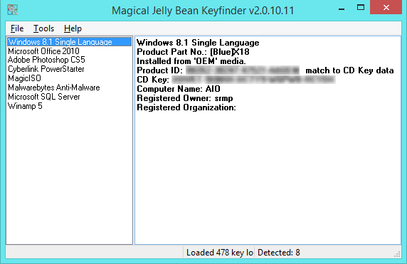 windows 8.1 product key list
